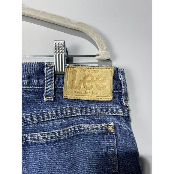 Lee Carpenter Jeans VTG Made in USA Union Straight Leg Medium Wash Men 35x30 - Picture 3 of 13